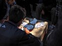 Playing cards in Chinatown